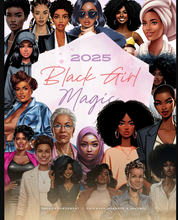 Load image into Gallery viewer, 2025 Black Girl Magic: Empowerment Calendar/Journal/Planner