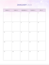 Load image into Gallery viewer, 2025 Black Girl Magic: Empowerment Calendar/Journal/Planner